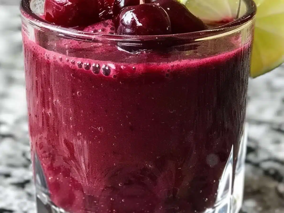 Healthy Cherry Lime Beet Smoothie: A Refreshing Boost!