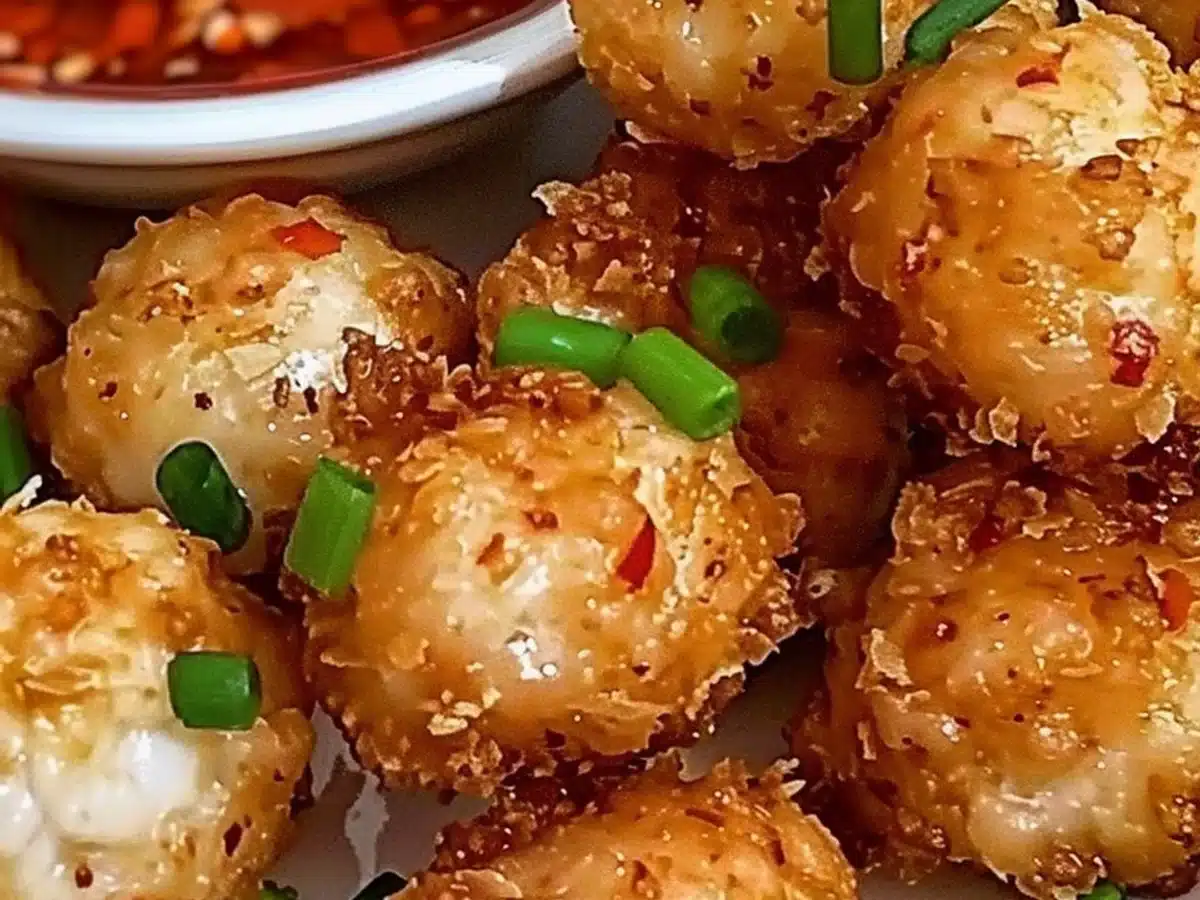 Crispy Shrimp Balls With Sweet Chili Sauce You’ll Love!
