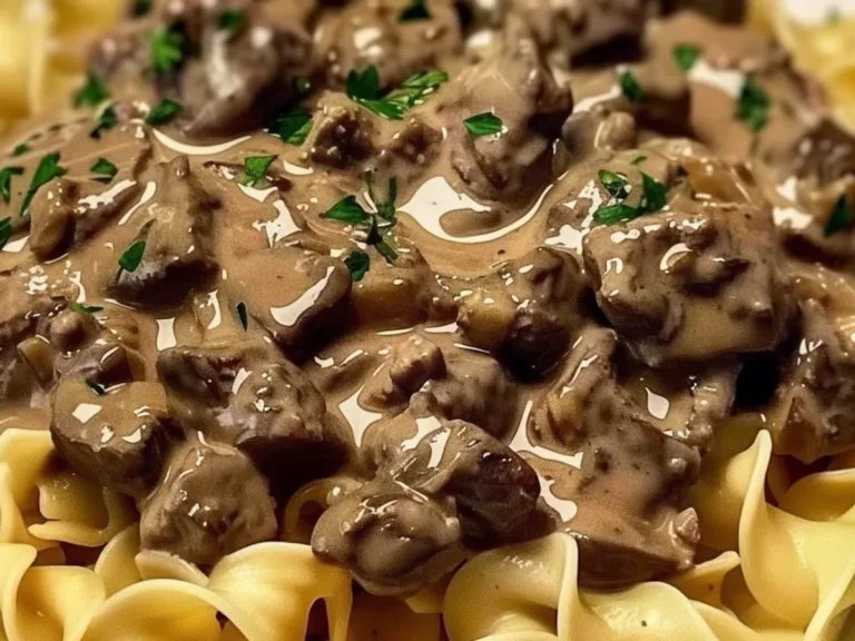 Creamy Beef Stroganoff With Egg Noodles That Delights! 2 recipe 1750857134513
