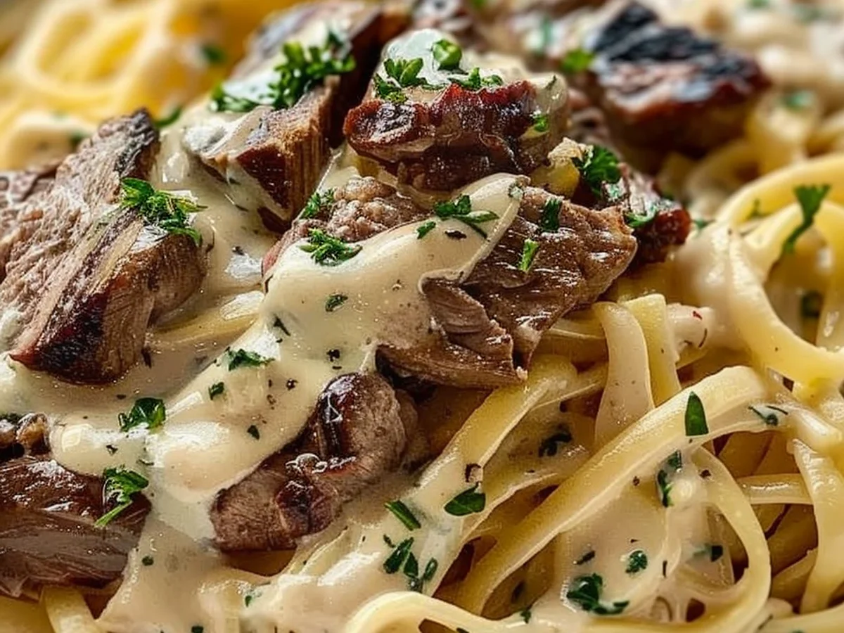 Creamy Steak Pasta: A enjoyable Dinner Adventure Awaits!
