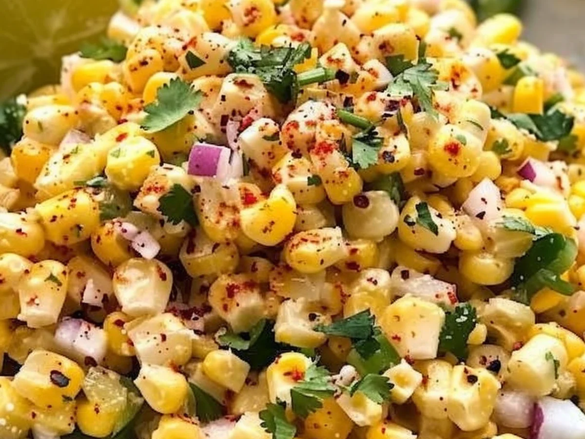 Mexican Street Corn Salad: A Flavorful Must-Try Recipe!