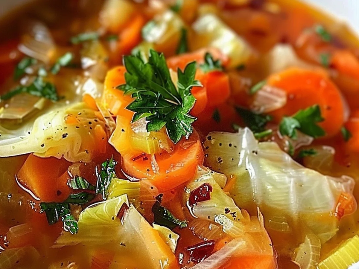 Fat Burning Cabbage Soup Recipe: Discover Weight Loss Benefits!