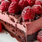 Chocolate Raspberry Mousse Cake Recipe You'll Love Today! 2 recipe 1751251007113