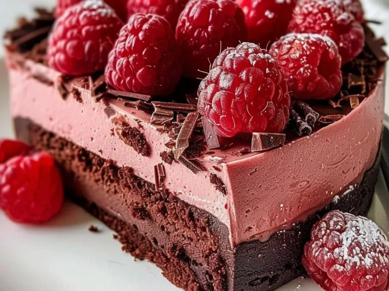 Chocolate Raspberry Mousse Cake Recipe You'll Love Today! 2 recipe 1751251007113