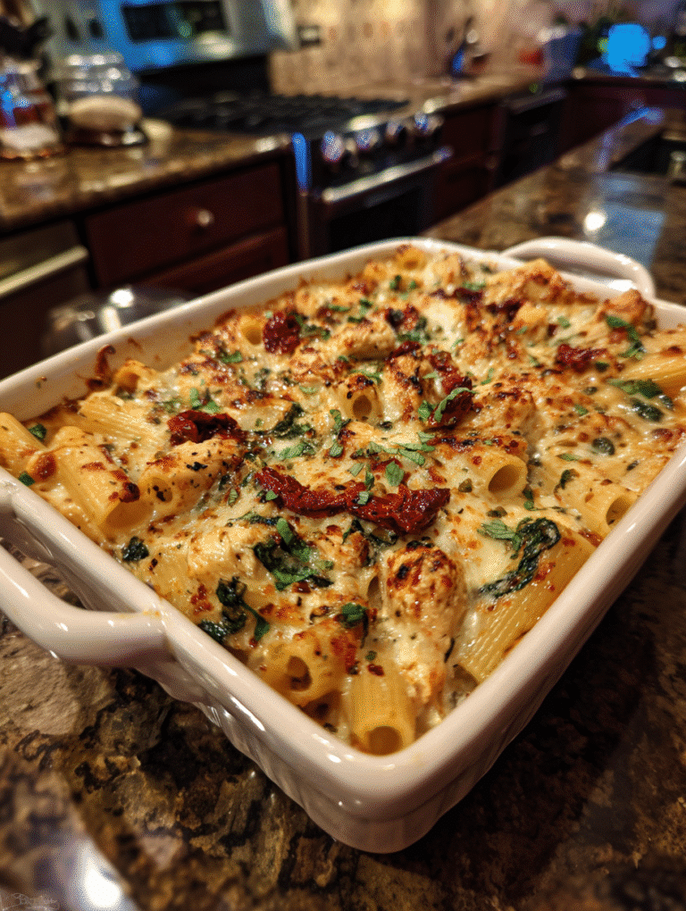 One Pot Tuscan Chicken Rigatoni Recipe – Easy & Protein-Rich 6 ingredients for One Pot Tuscan Chicken Rigatoni Recipe