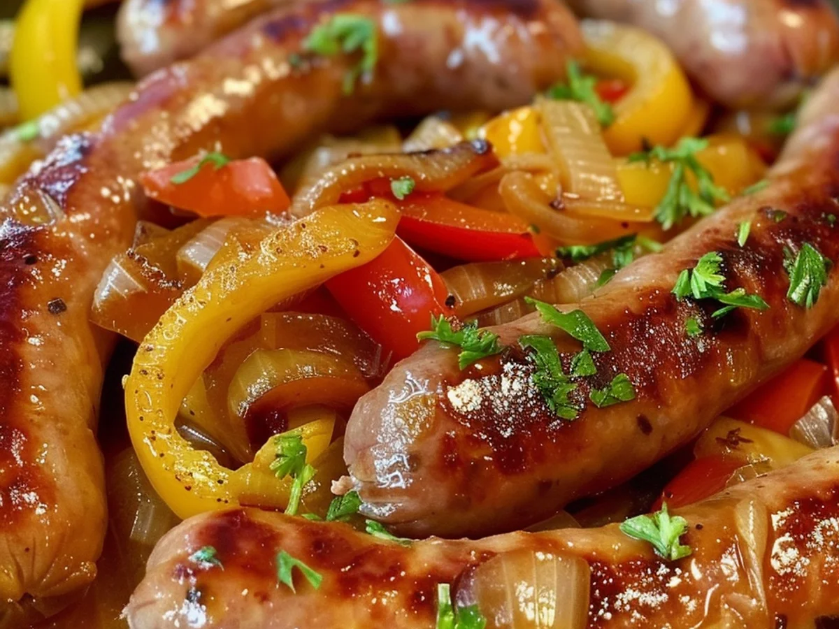 Polish Sausage Skillet: A flavorful Dinner Delight!