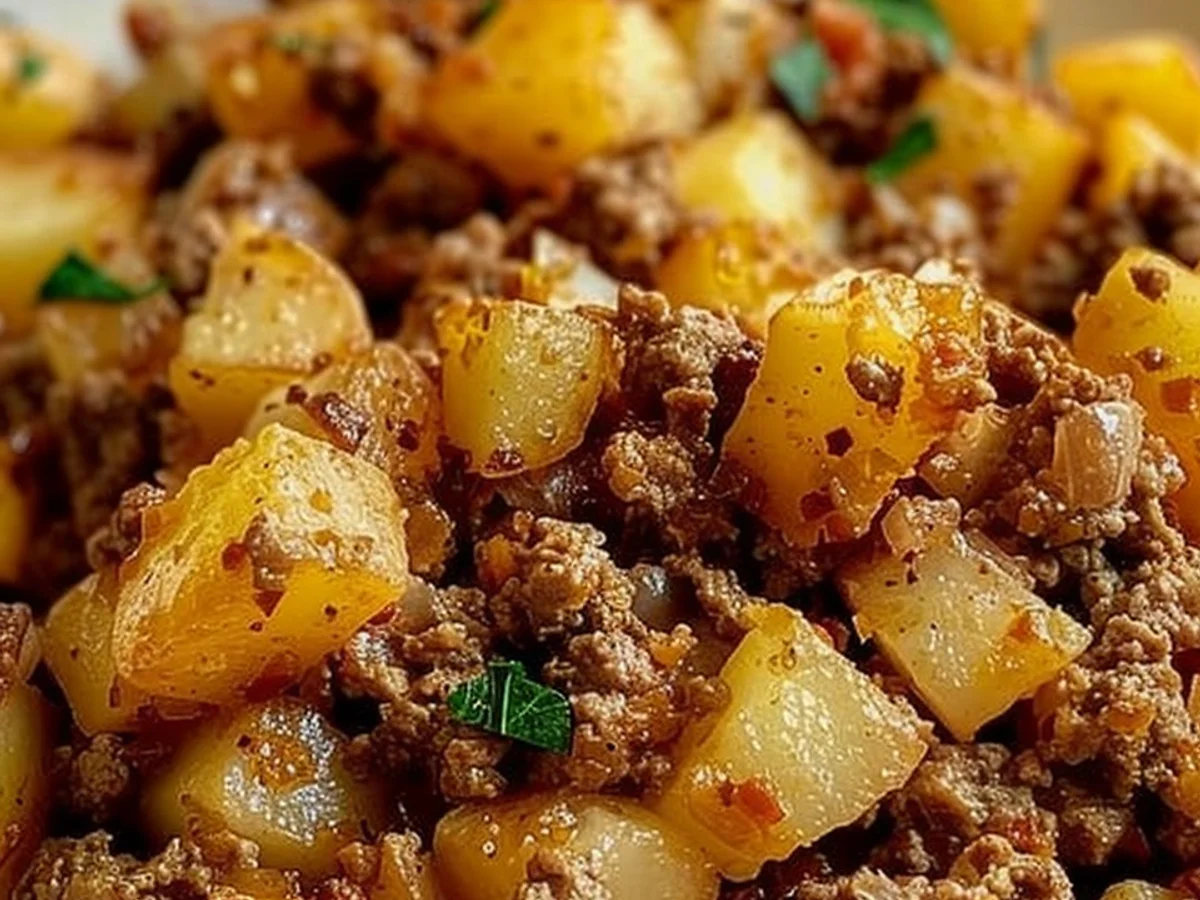 Ground Turkey With Potatoes: A flavorful One-Pan Meal!