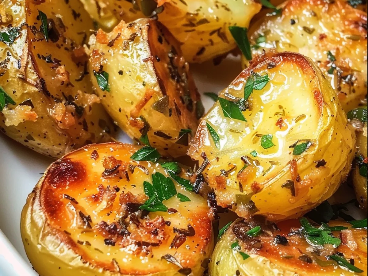Easy Baked Garlic Butter Potatoes Recipe You’ll Love!
