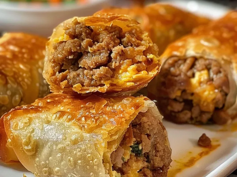 flavorful Cheeseburger Eggrolls Recipe That Will Delight! 2 recipe 1752501866635