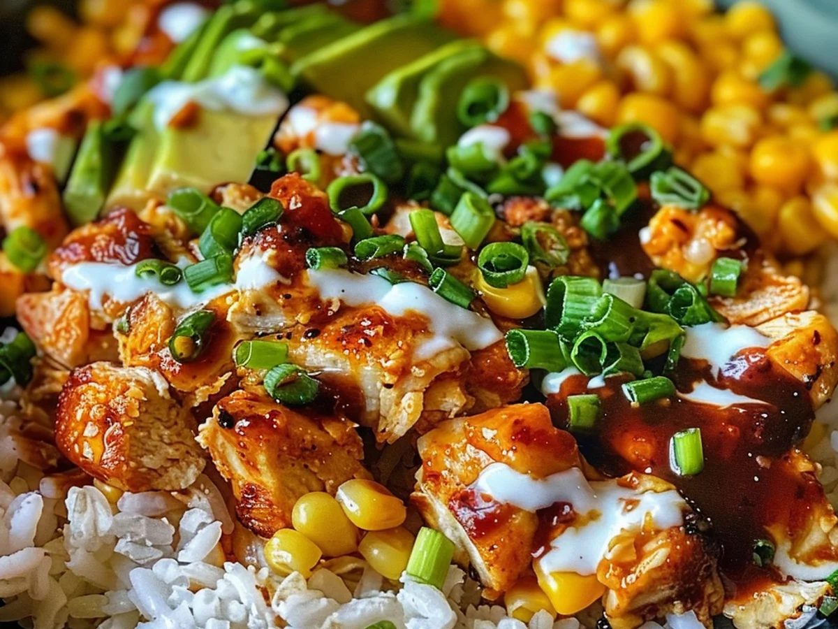 Street Corn Chicken Rice Bowl: A Flavorful Delight Awaits!