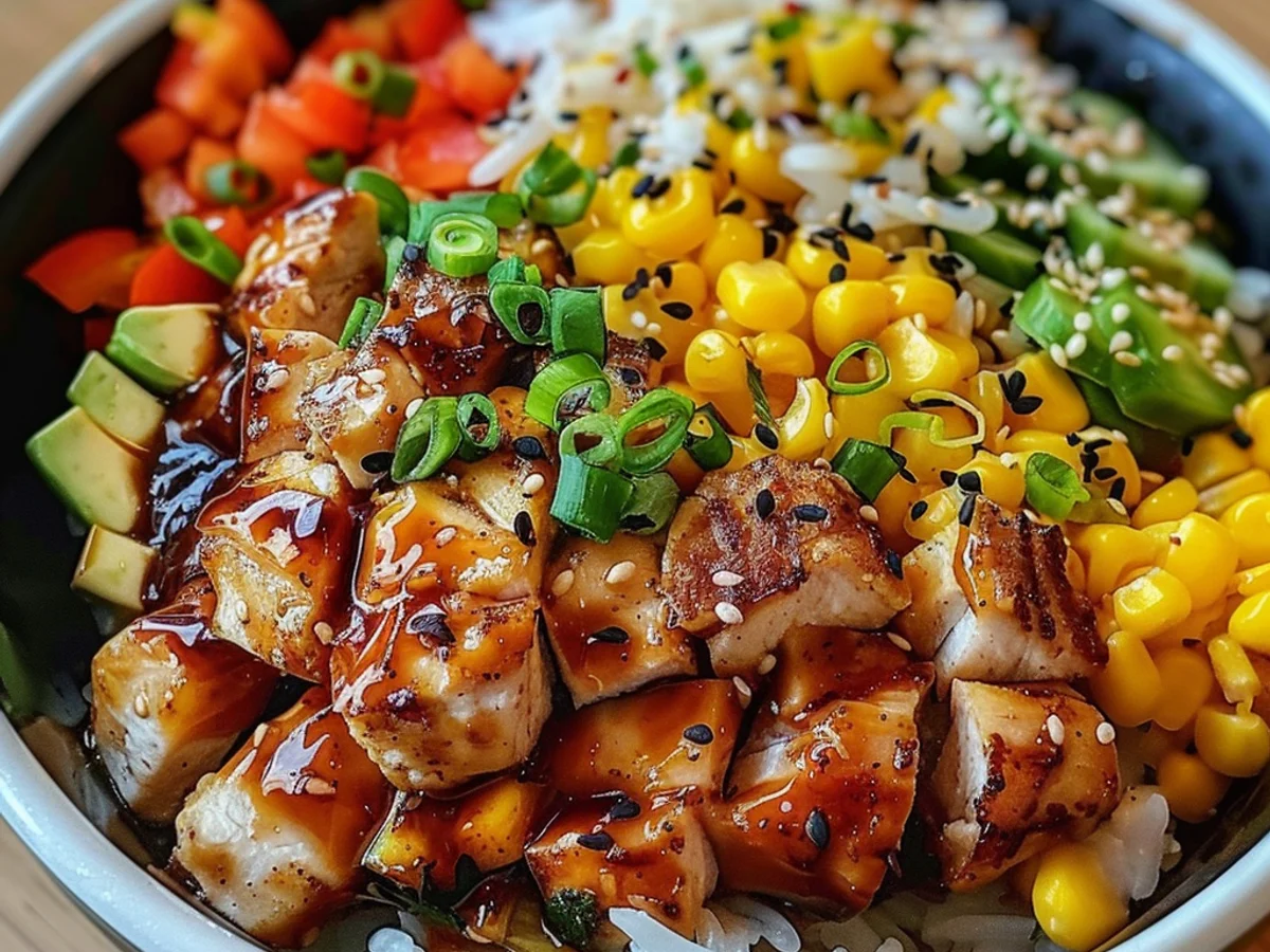 yummy Street Corn Chicken Rice Bowl Awaits You!