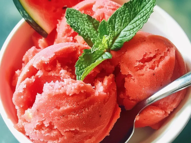 Watermelon Sorbet Recipe: Refreshing Summer Delight Awaits! 2 recipe 1752717491081