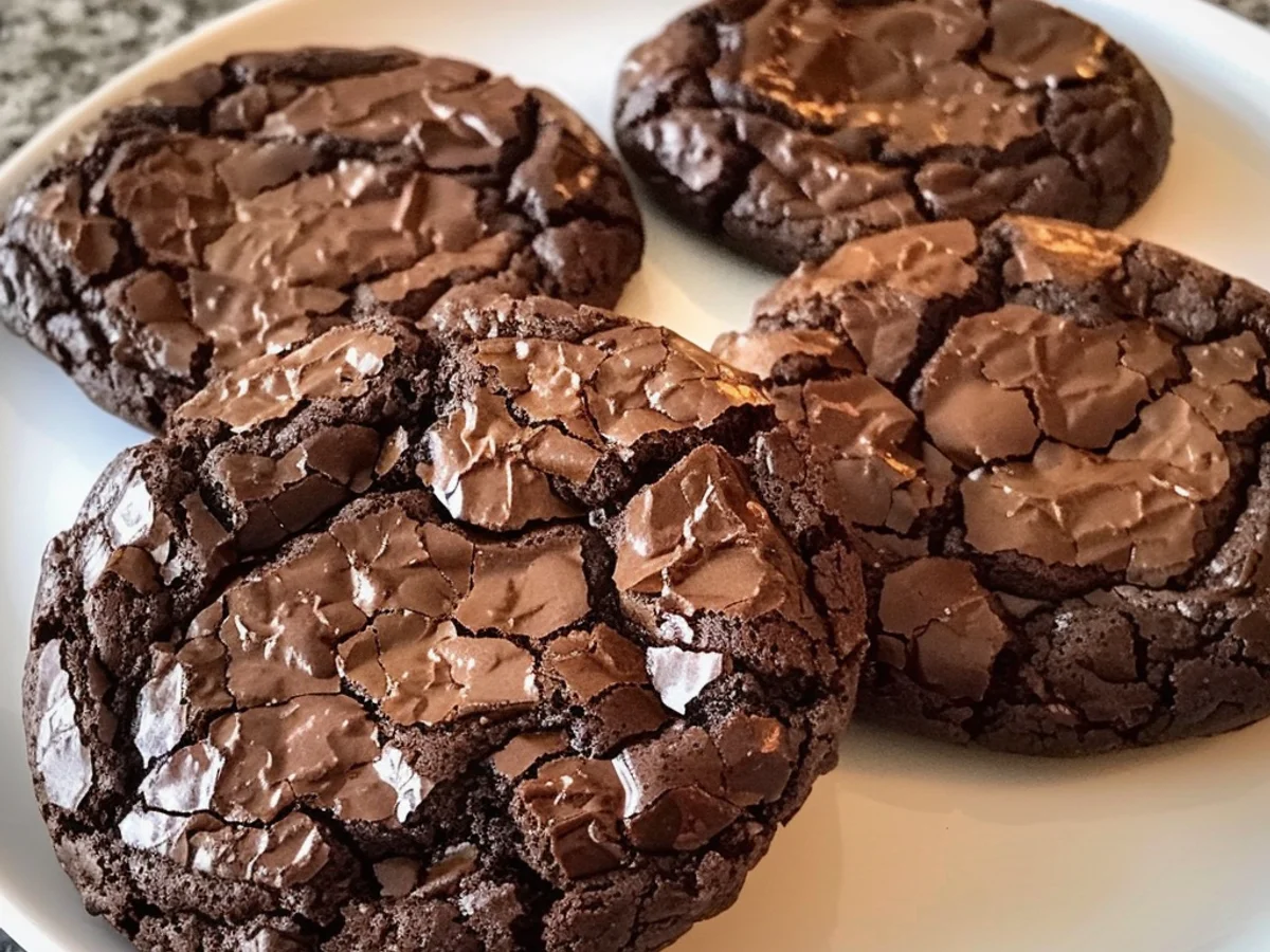 20 Minute Fudgy Chocolate Brownie Cookies You’ll Love!