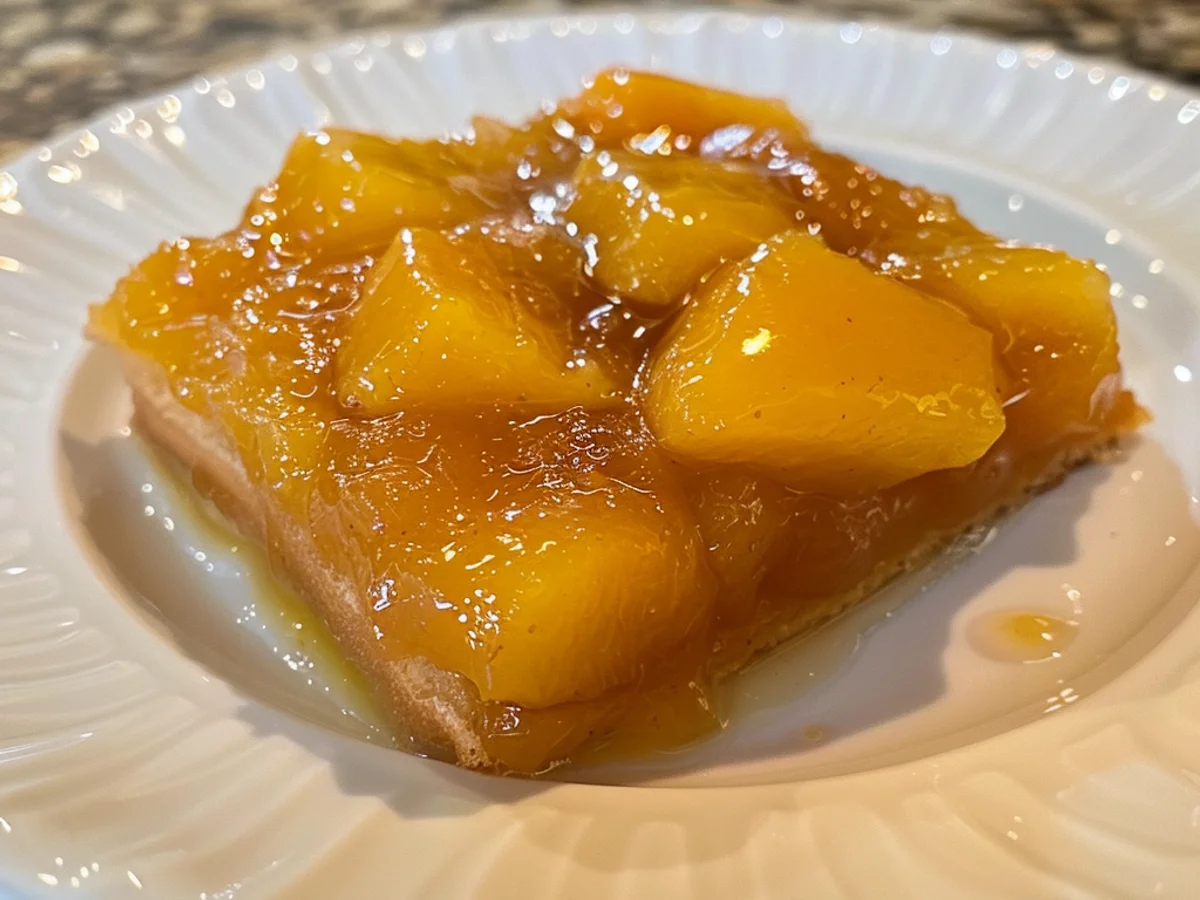 Homemade Crockpot Peach Butter