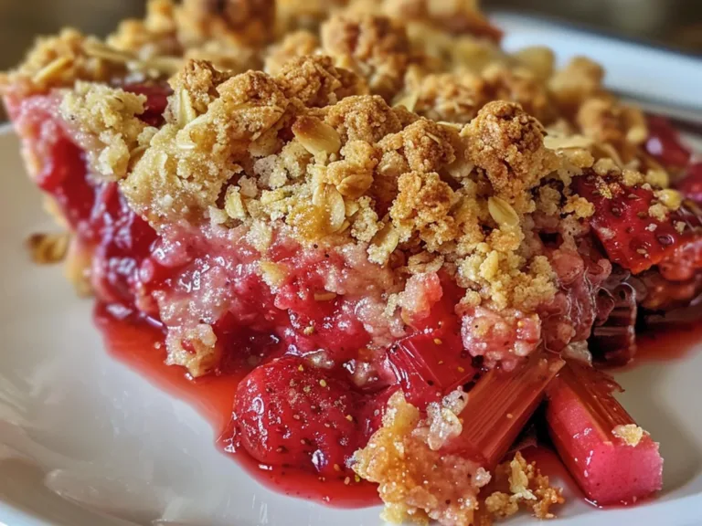 Strawberry-Rhubarb Crumble: A Sweet Delight Awaits! 2 recipe 1753961207162