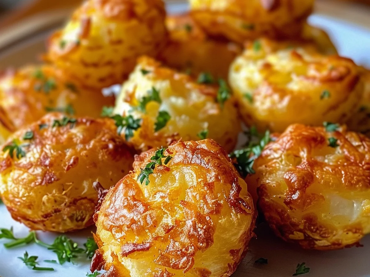 Baked Cheesy Potato Puffs That Will Delight Your Taste Buds!