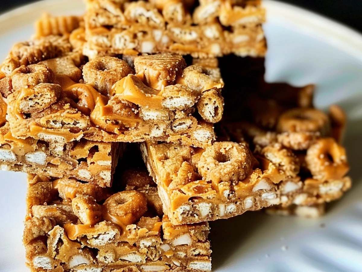 Easy No-Bake Cheerio and Peanut Butter Bars That Delight!