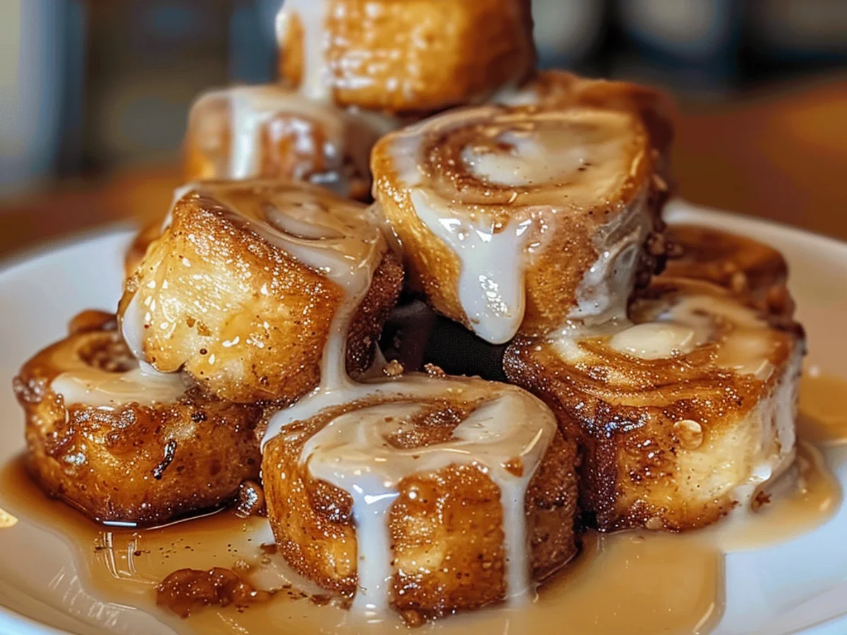 Cinnamon Roll French Toast Bites Make Breakfast Blissful!