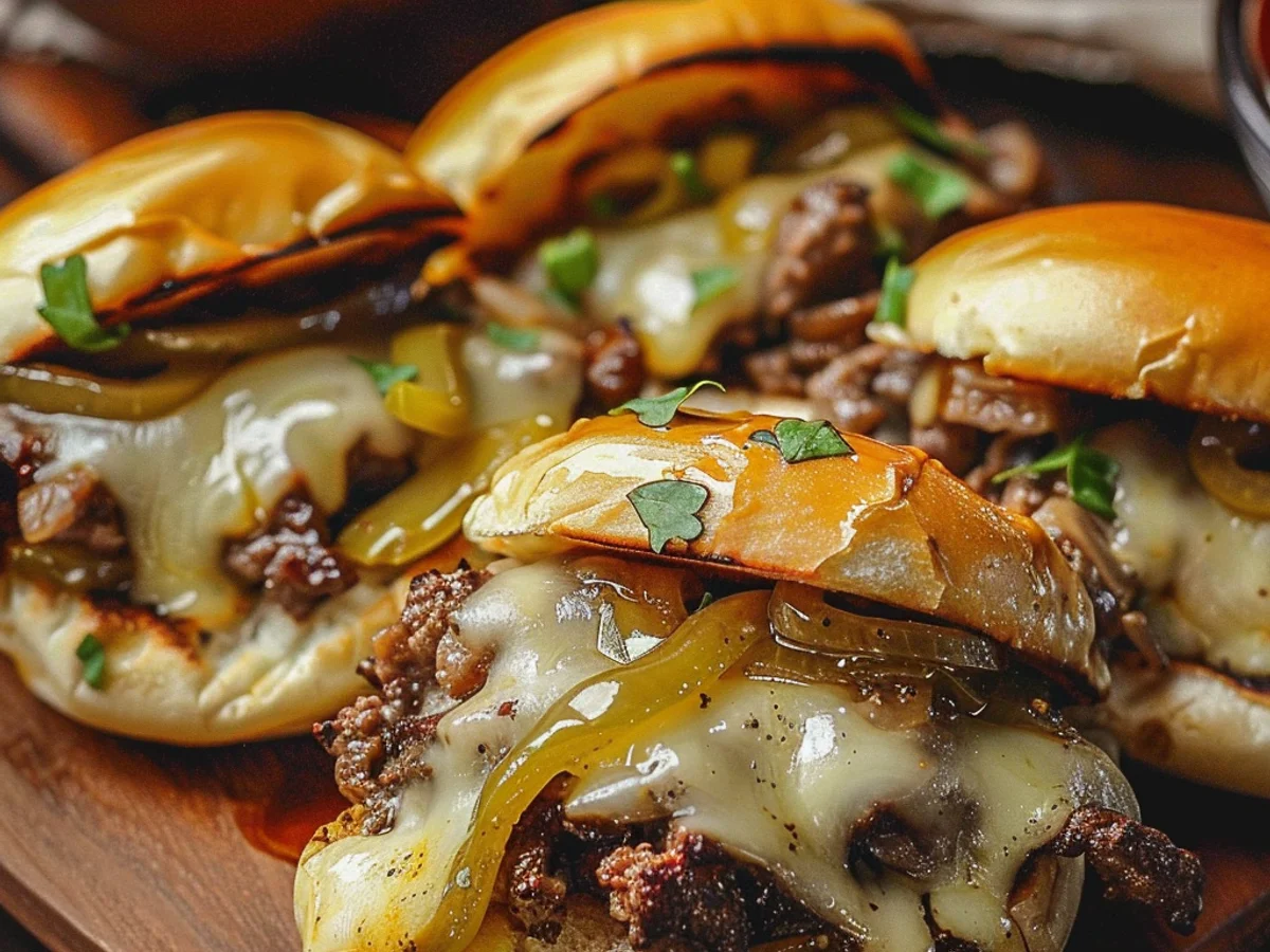 Easy and yummy Philly Cheesesteak Sliders Recipe You’ll Love!