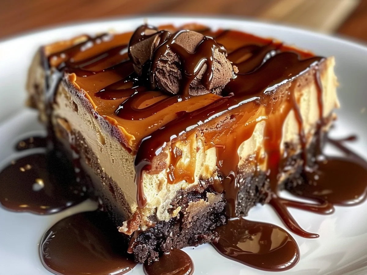 Caramel Brownie Cheesecake: enjoy in Decadent Bliss!