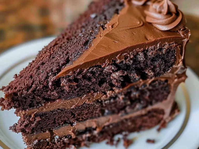Homemade Chocolate Cake With Chocolate Frosting Awaits! 2 recipe 1755866468571