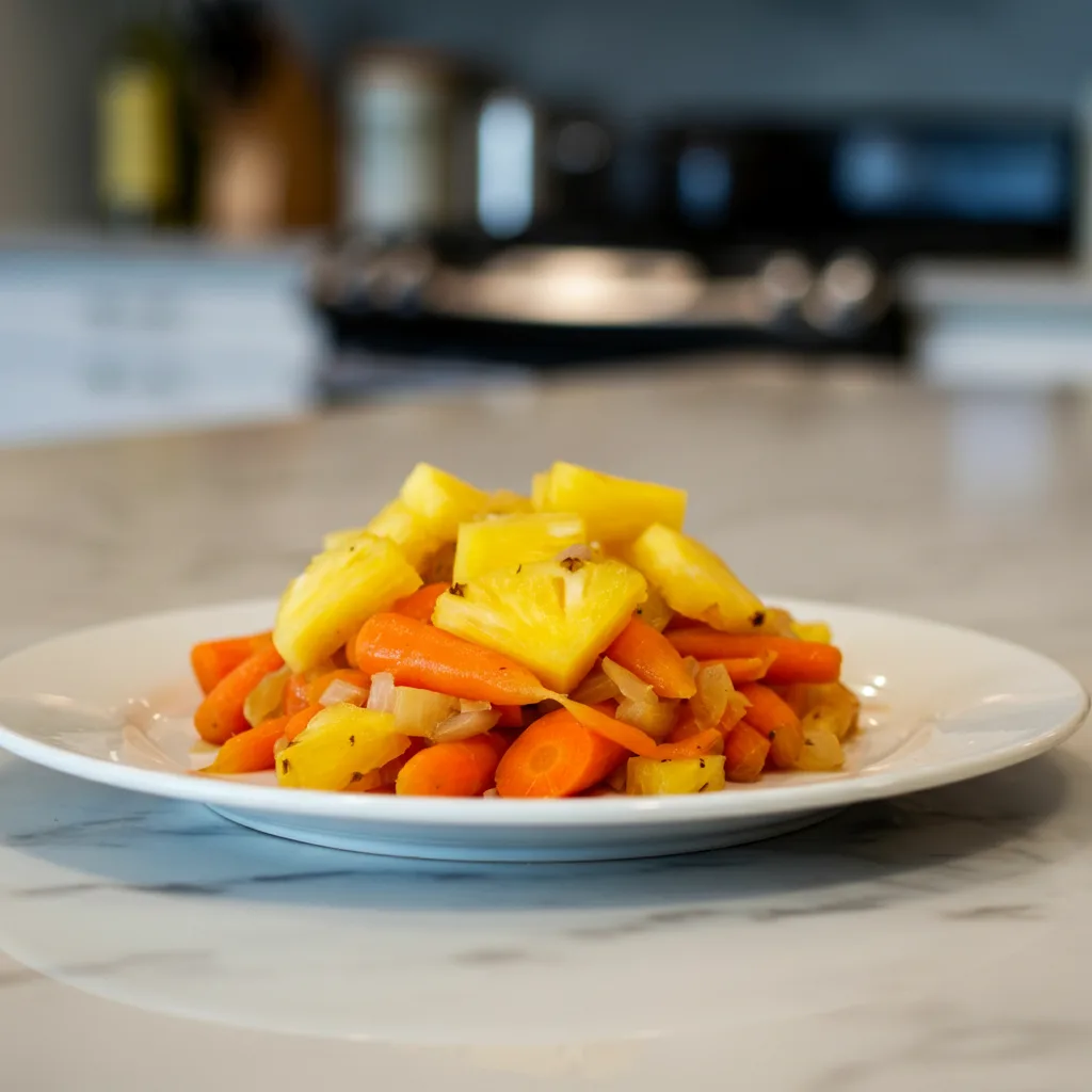 Carrot Pineapple Delight: A Zesty, Sweet Loaf