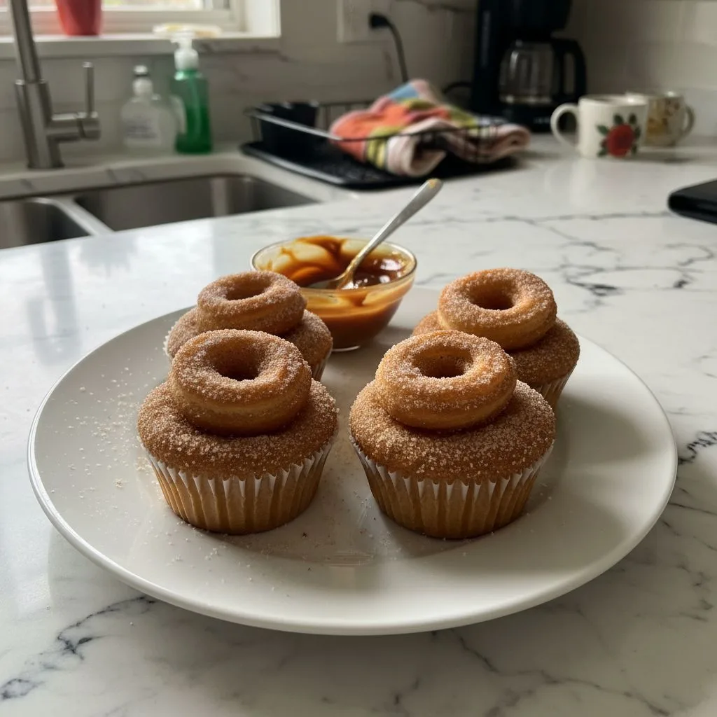 Churro Cupcakes: Cinnamon Sugar Swirls in a Fluffy Treat