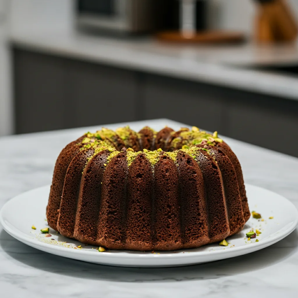 Rich Dubai Chocolate Pistachio Cake: A Sweet Escape