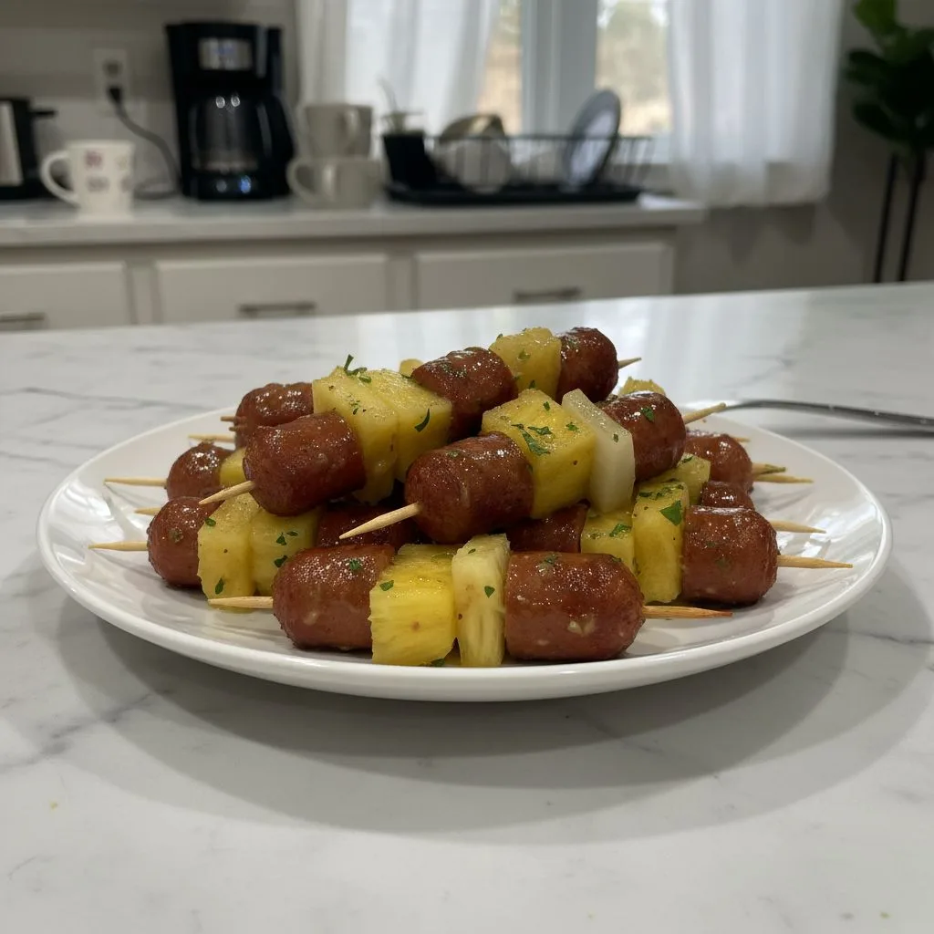 Kielbasa Pineapple Appetizers: Sweet & Savory Bites