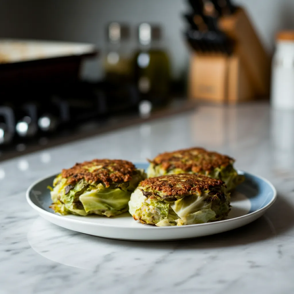 Oven-Baked Cabbage Burgers: Hearty & Simple
