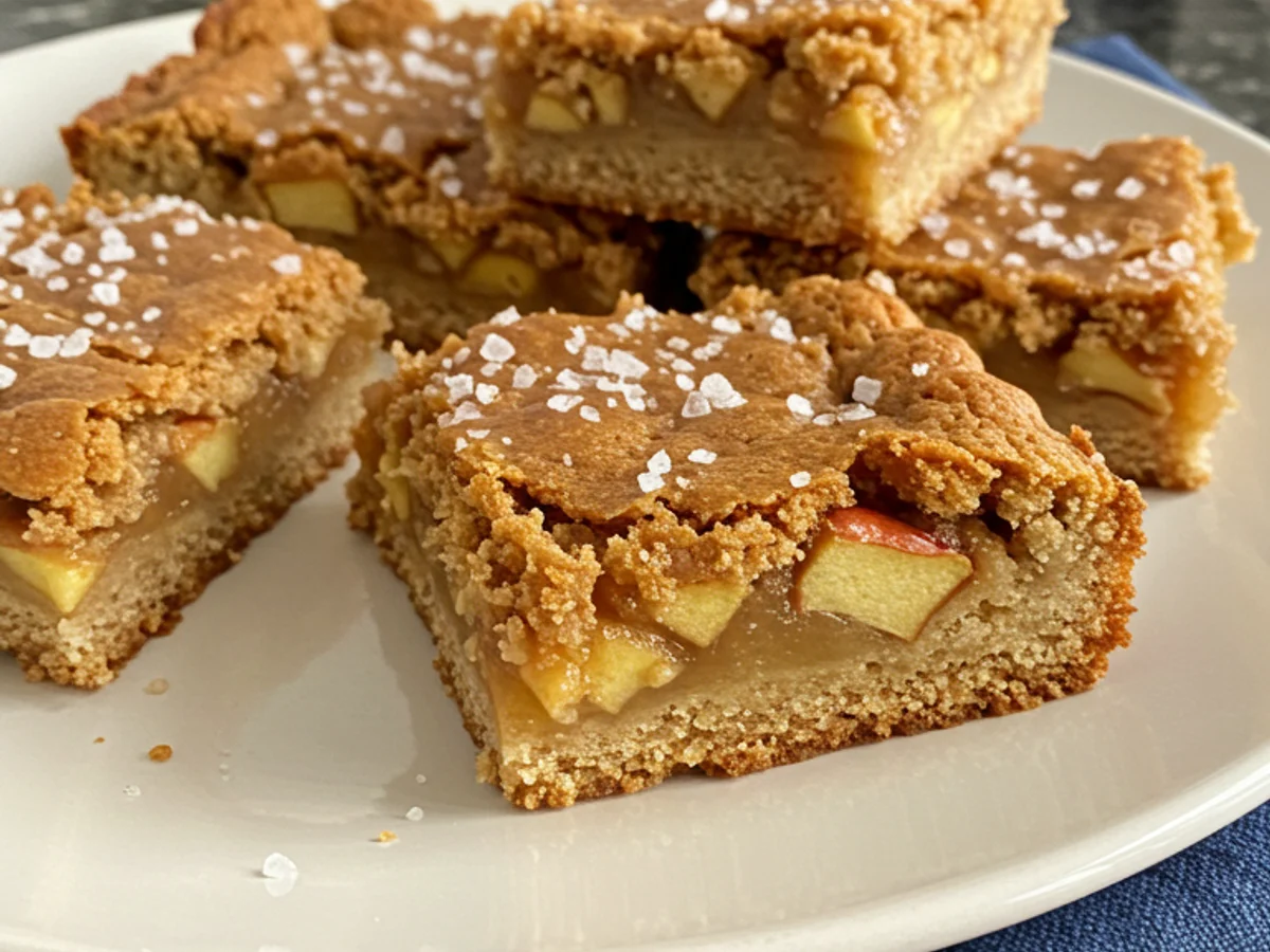 Irresistible Salted Caramel Apple Bars That Wow This Fall!
