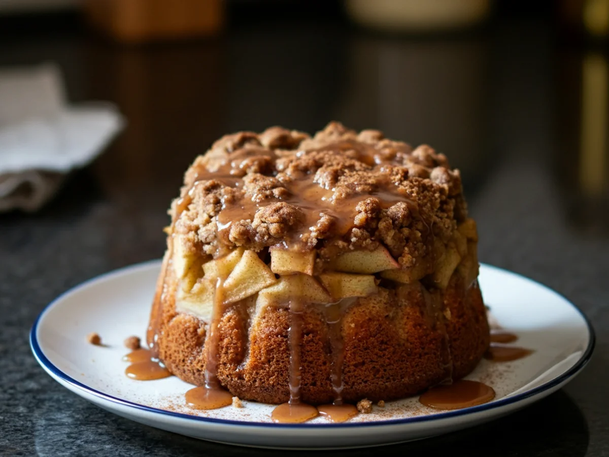 Apple Crumb Cake – Discover the wonderful Cinnamon Drizzle!