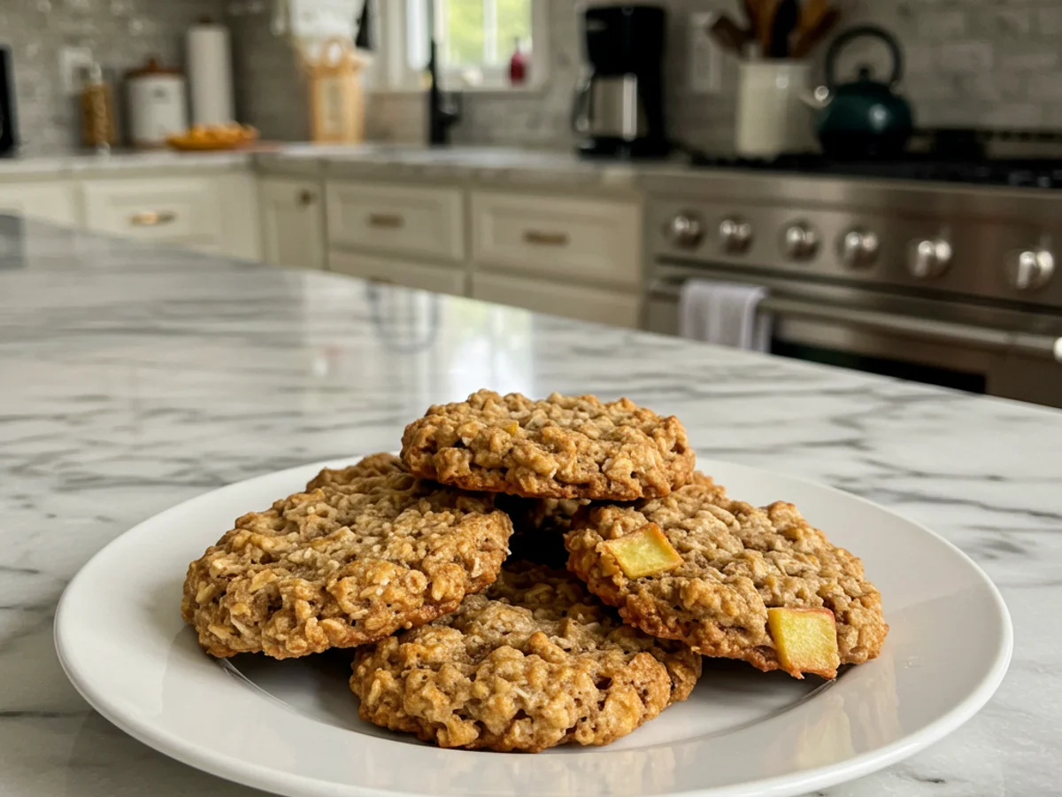 Healthy Apple Pie Oatmeal Cookies You’ll Love to Bake!