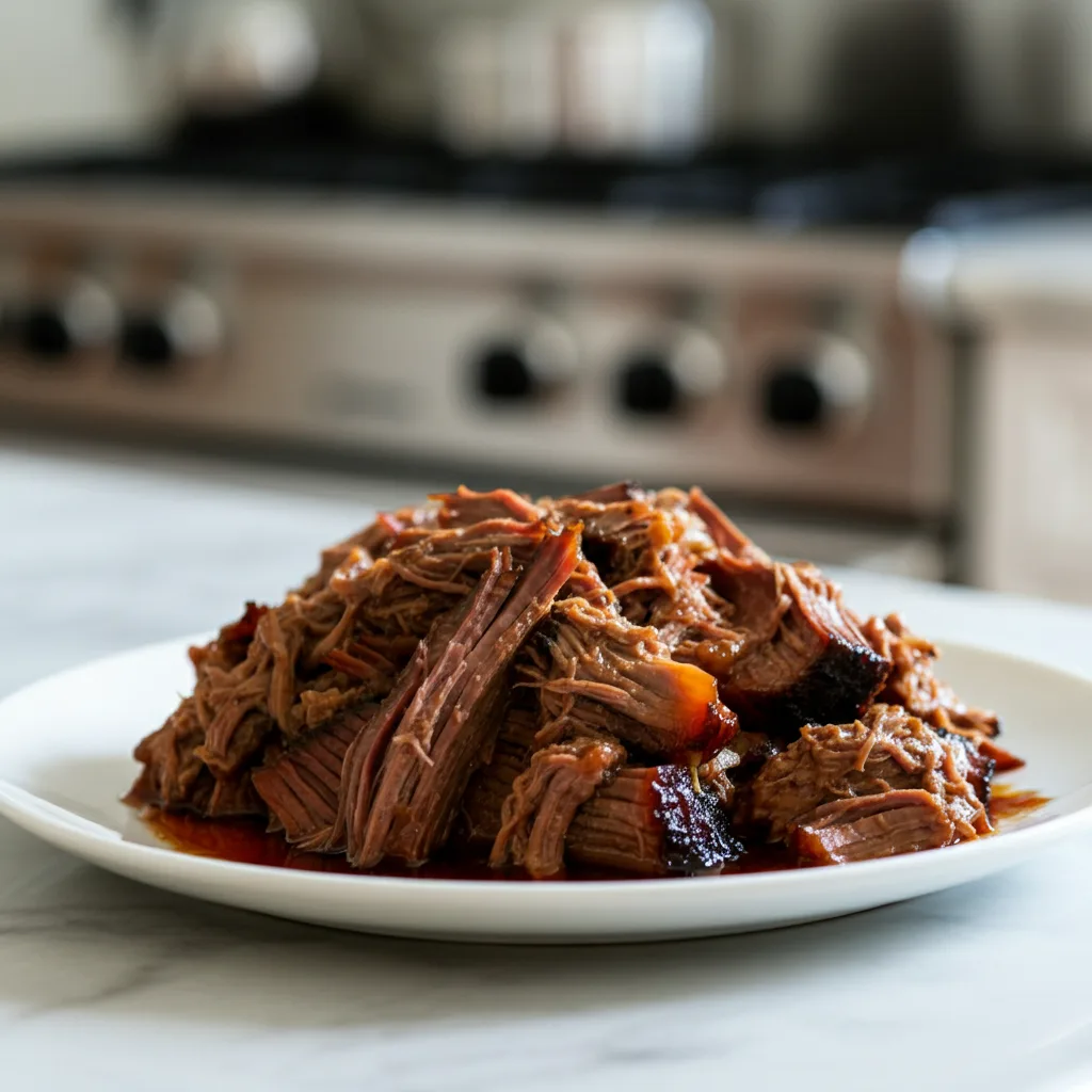 Sweet Savory Caramelized Pulled Beef: A Weekend Comfort