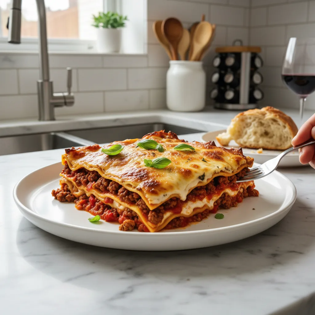 Hearty Homemade Lasagna: Layers of Comfort