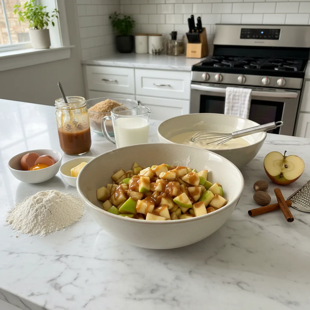 Caramel Apple Muffins: Rustic Fall Bake 5 Recipe image