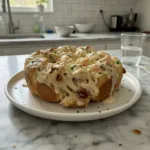 chicken alfredo monkey bread featured