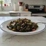classic southern collard greens featured