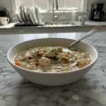 Hearty Creamy Chicken and Wild Rice Soup: A Family Favorite 6 creamy chicken and wild rice soup featured