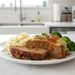 crockpot meatloaf with savory onion swiss melt eas featured