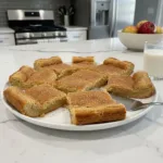 easy cinnamon sugar blondies sweet fall treat featured