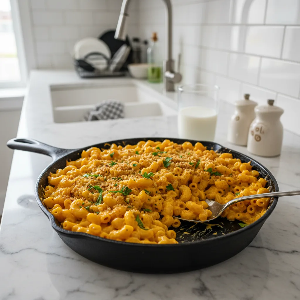 Easy Skillet Mac and Cheese: A Weeknight Hug