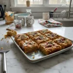 healthy oatmeal pumpkin bars featured