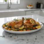 one pan lemon herb roasted chicken featured