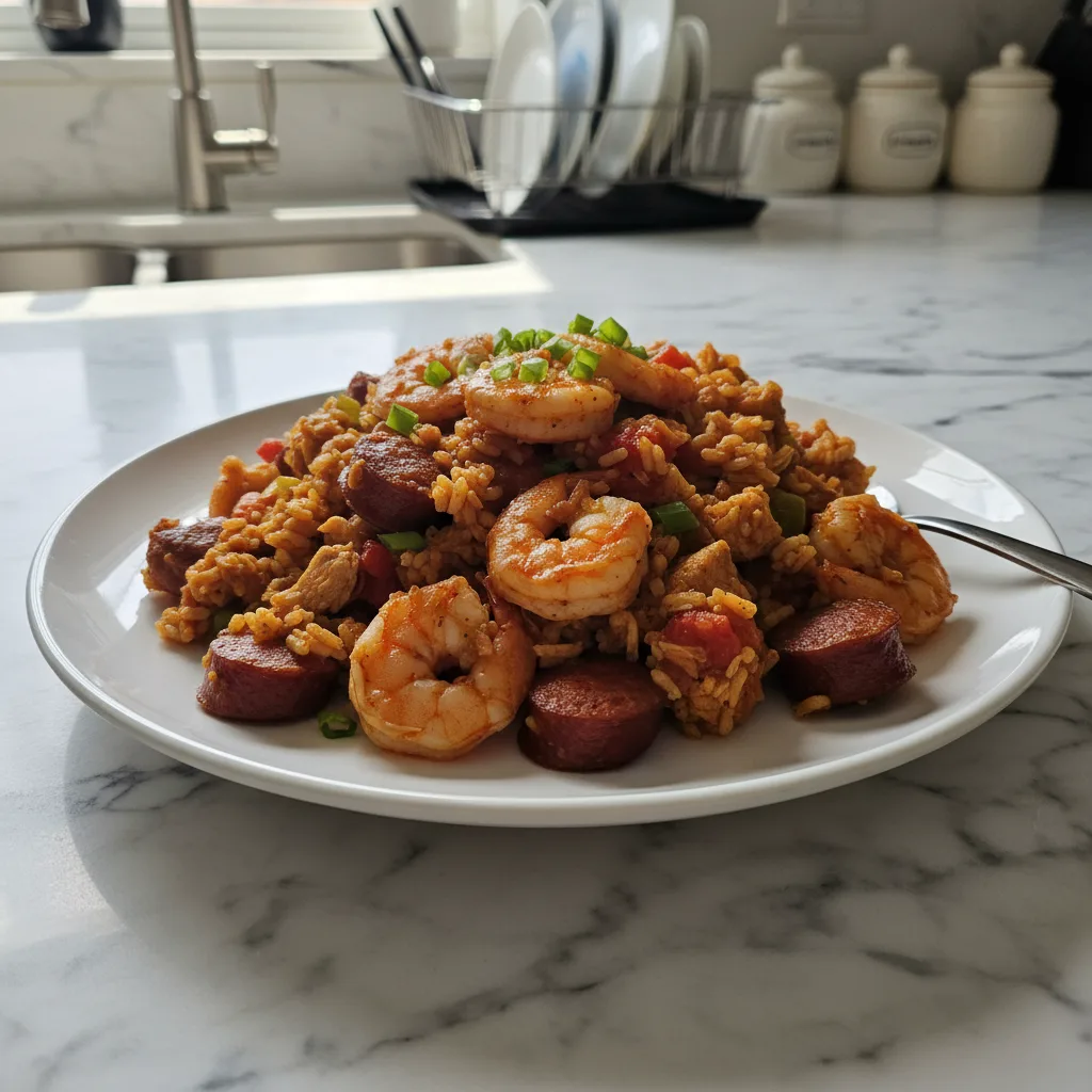 Hearty One-Pot Jambalaya: Simple Weeknight Comfort
