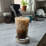 spanish iced latte recipe featured