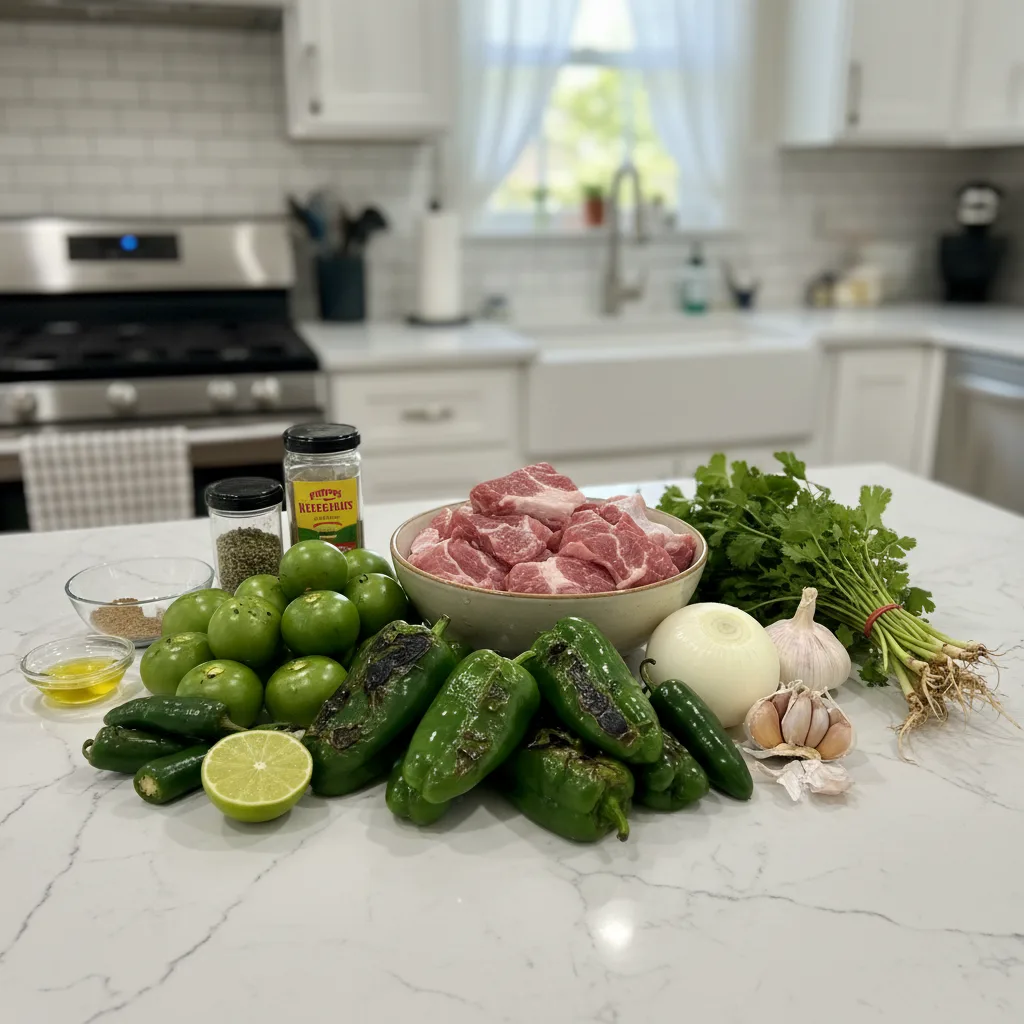 Authentic Slow-Cooked Pork Chile Verde: A Weekend Delight 5 Recipe image