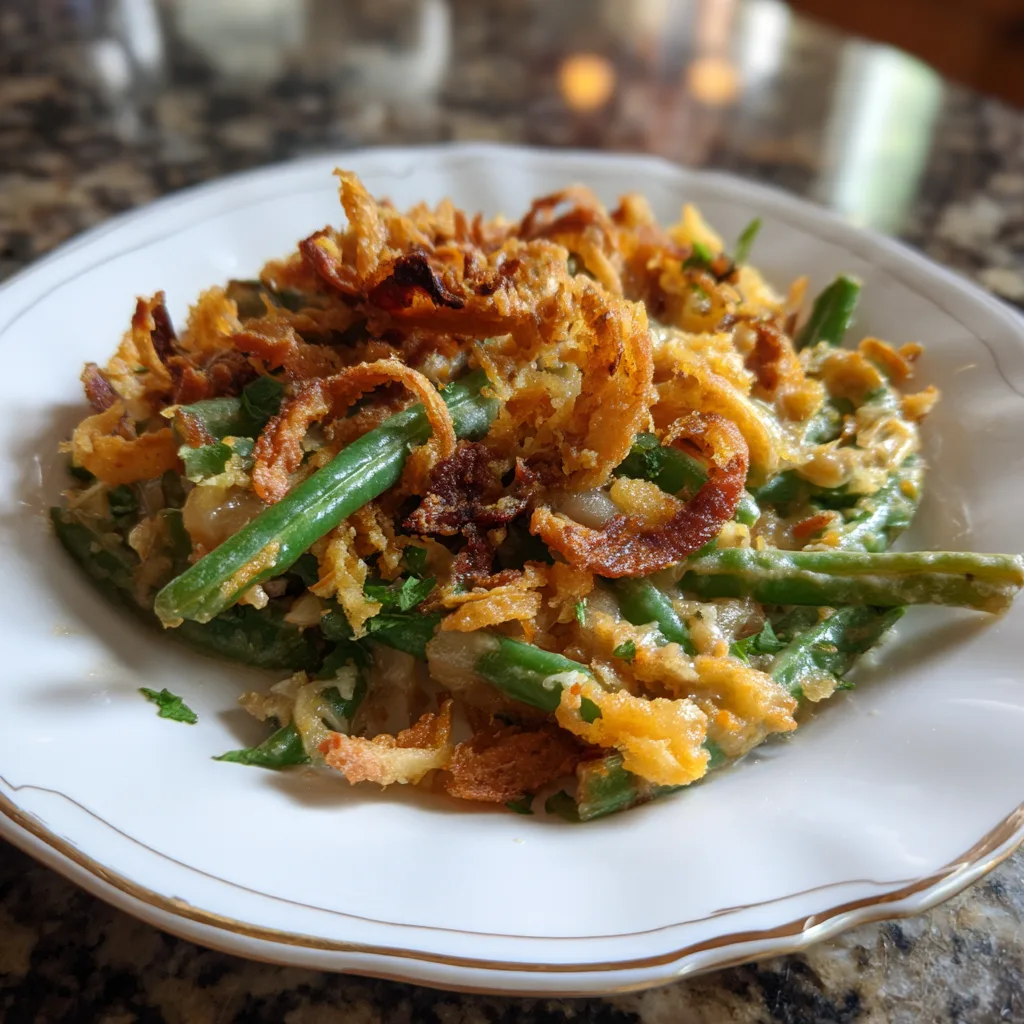 Homestyle Creamy Green Bean Casserole: A Classic 5 Recipe image
