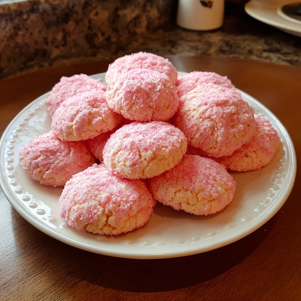 Soft Pink Sugar Cookies: A Sweet Childhood Memory