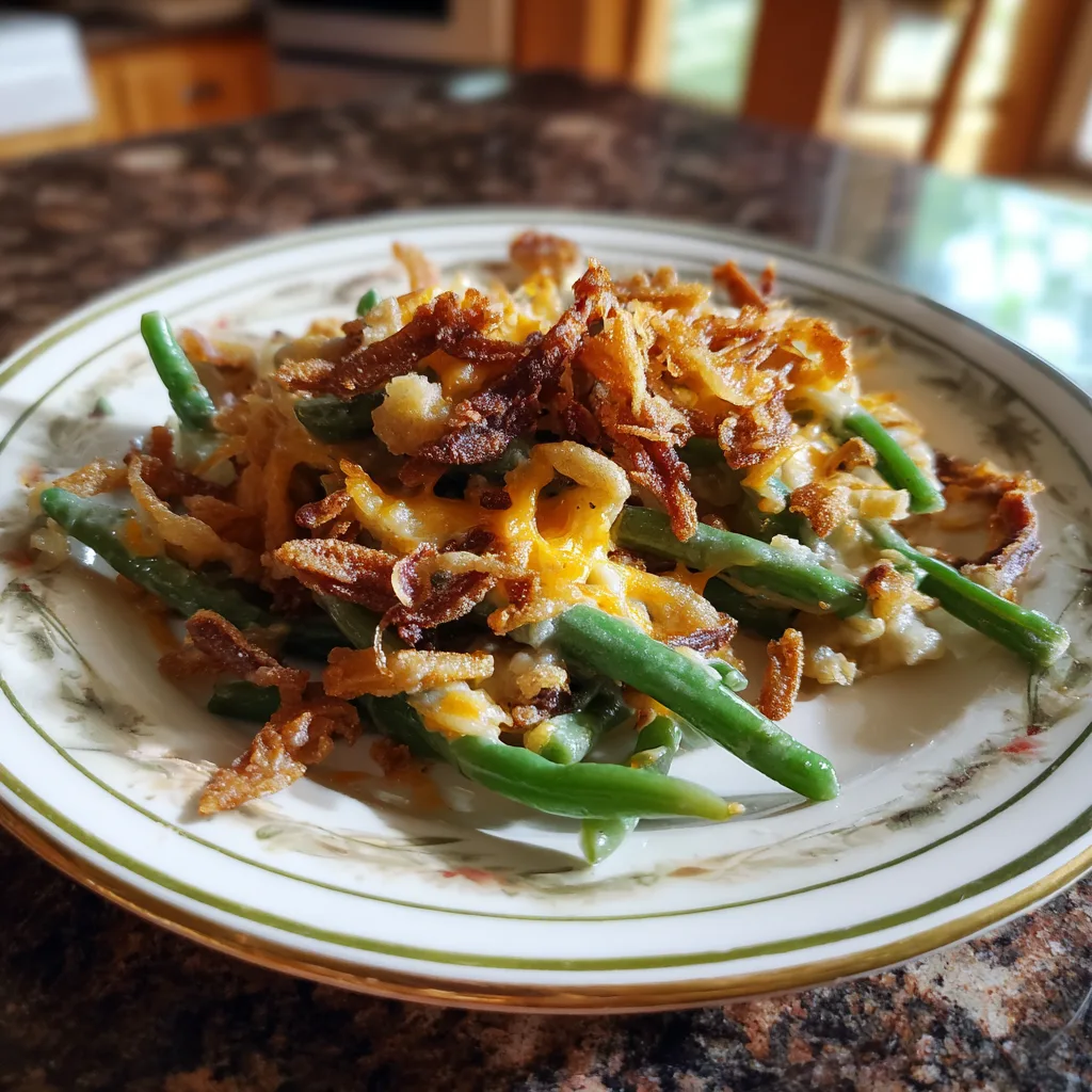 Classic Campbell’s Green Bean Casserole Recipe 4 Recipe image